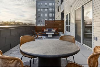 Private patio*